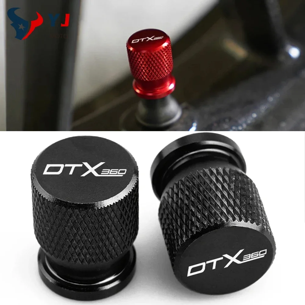 New For KYMCO DTX 125 350 360 DT X360 DTX360 2022-2023 2024 Motorcycle Accessories  Aluminum Tire Valve Air Port Stem Cover Cap