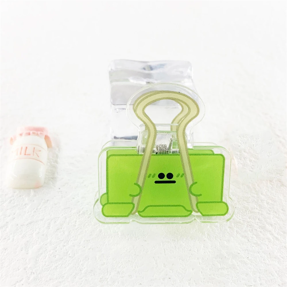 Vibrant Acrylic Clips For Tabletop Decoration Energetic Polychromatic Pleasure Lovely Decorative Planner Accessories Unique