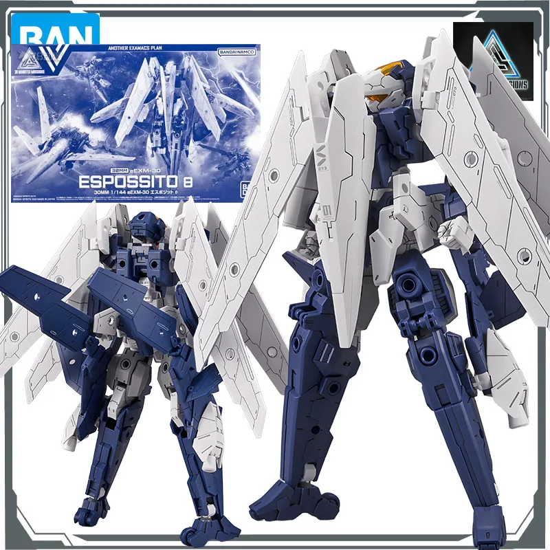 

Оригинальный набор моделей Bandai GUNDAM 30 MINUTES MISSIONS EEXM-30 ESPOSSITO Β 1/144, аниме-фигурка в сборе, модель игрушки
