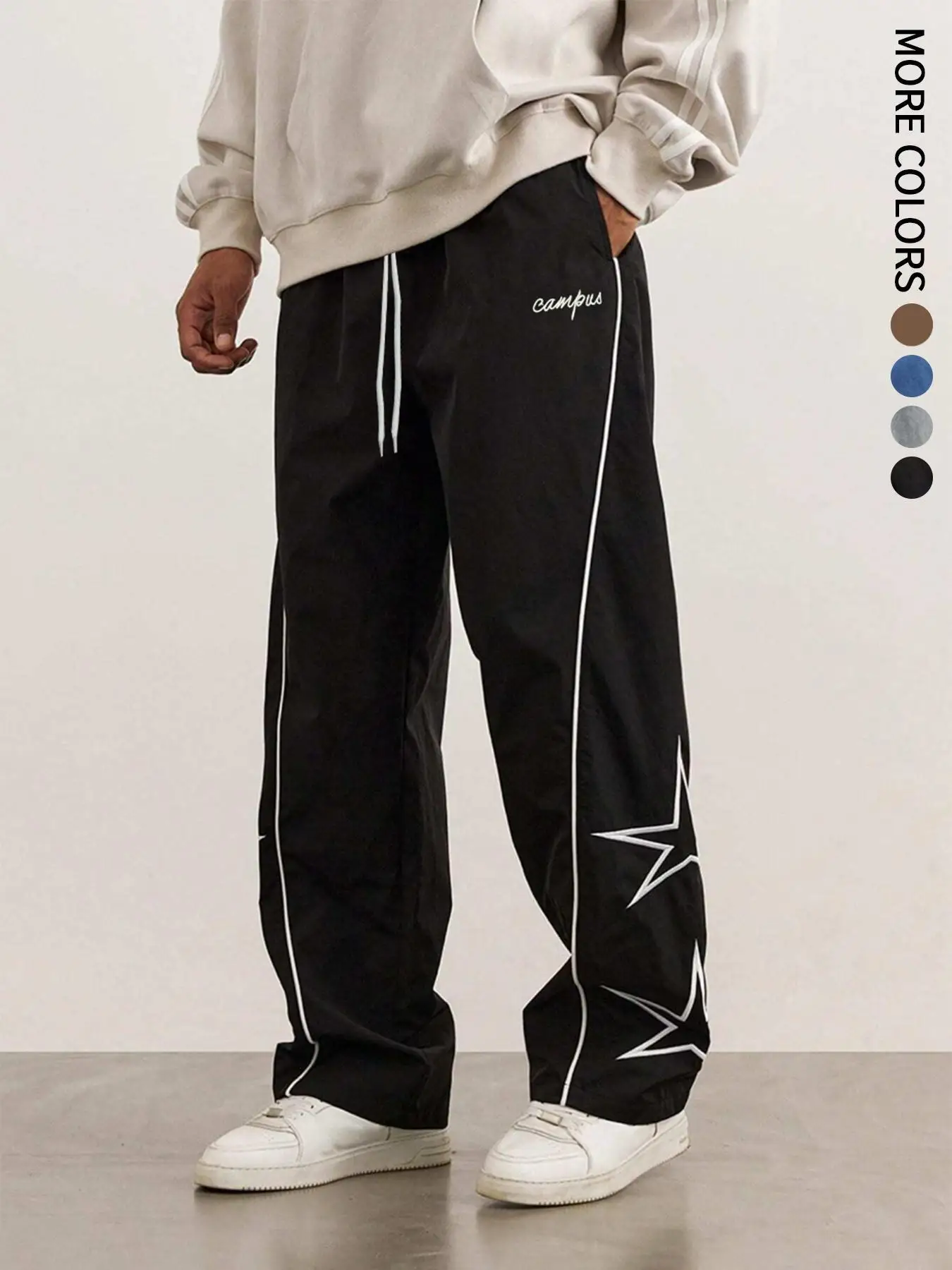 Men's Single-Piece Trousers, Fitness, Cycling, Outdoor Hiking, Swimming, Comfortable Trousers, Running, Quick-Drying, Cool, Breathable, Sweat-Absorbent, Men's Casual Trousers