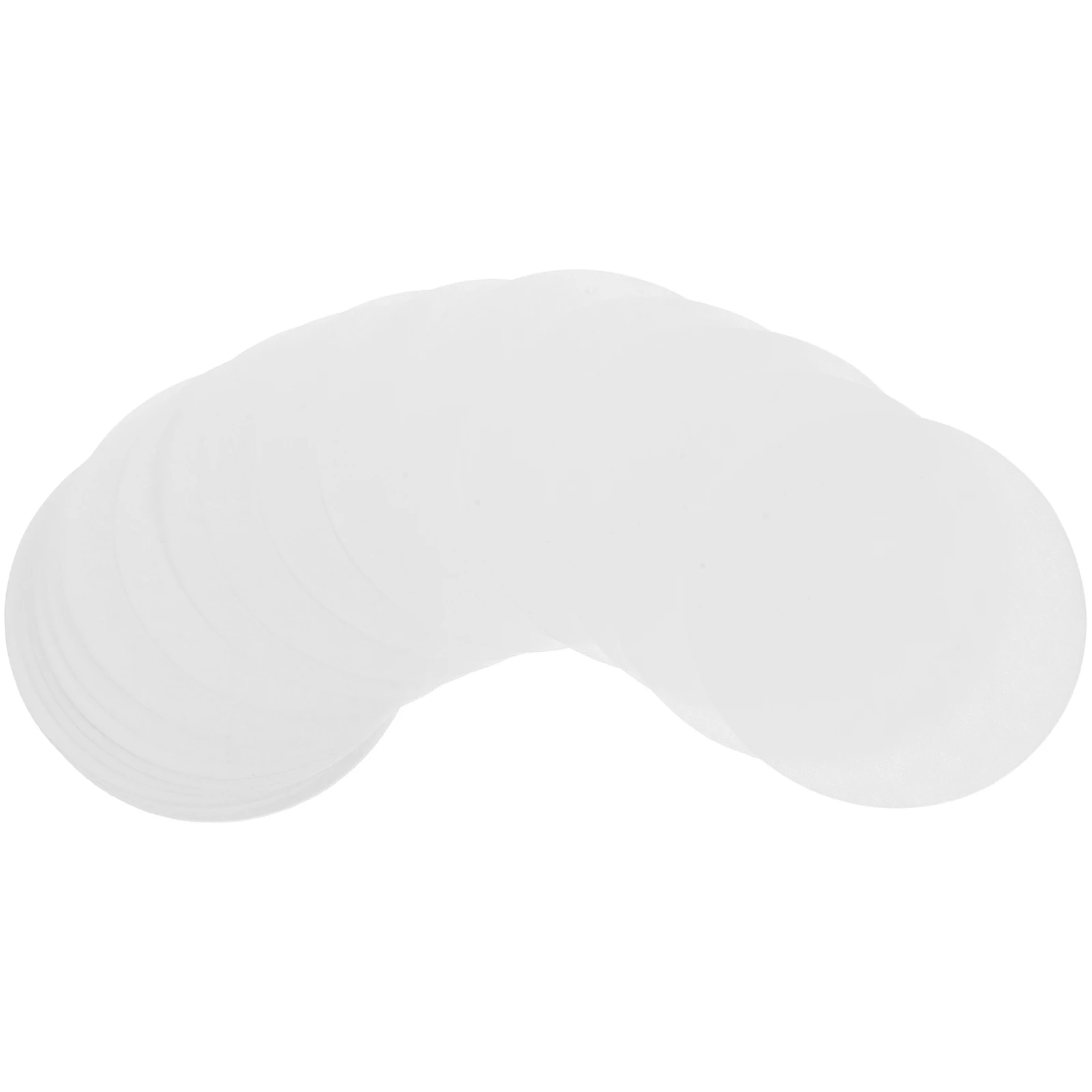 

100 Pcs Coffee Filter Paper 51mm White Round Espresso Accessories Mini Filters for Coffee Machines H Clean Container