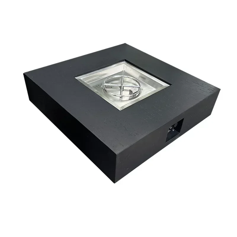 Outdoor Garden Furniture Coffee Table European and American Gas Brazier Heater Landscape Fireplace Real Fire Fireplace