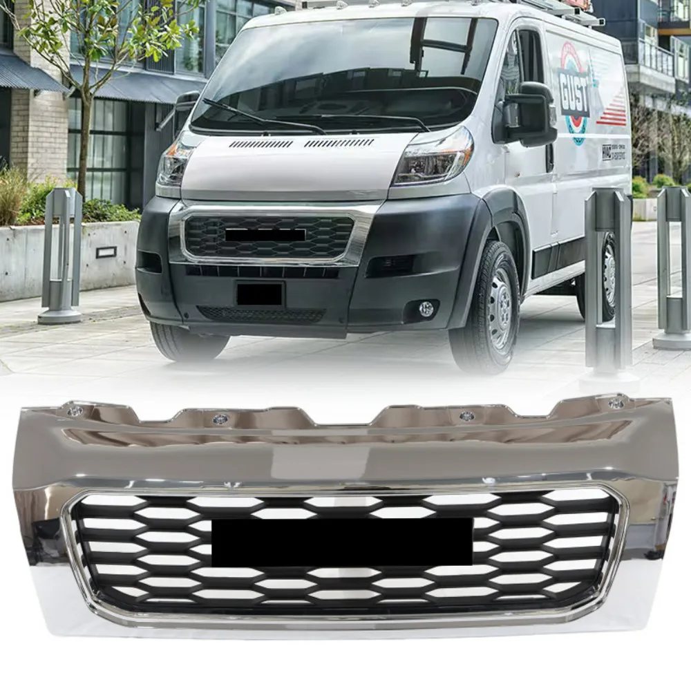 Electroplated Chrome Front Grille For Ram Promaster 1500 2500 3500 2019-2022