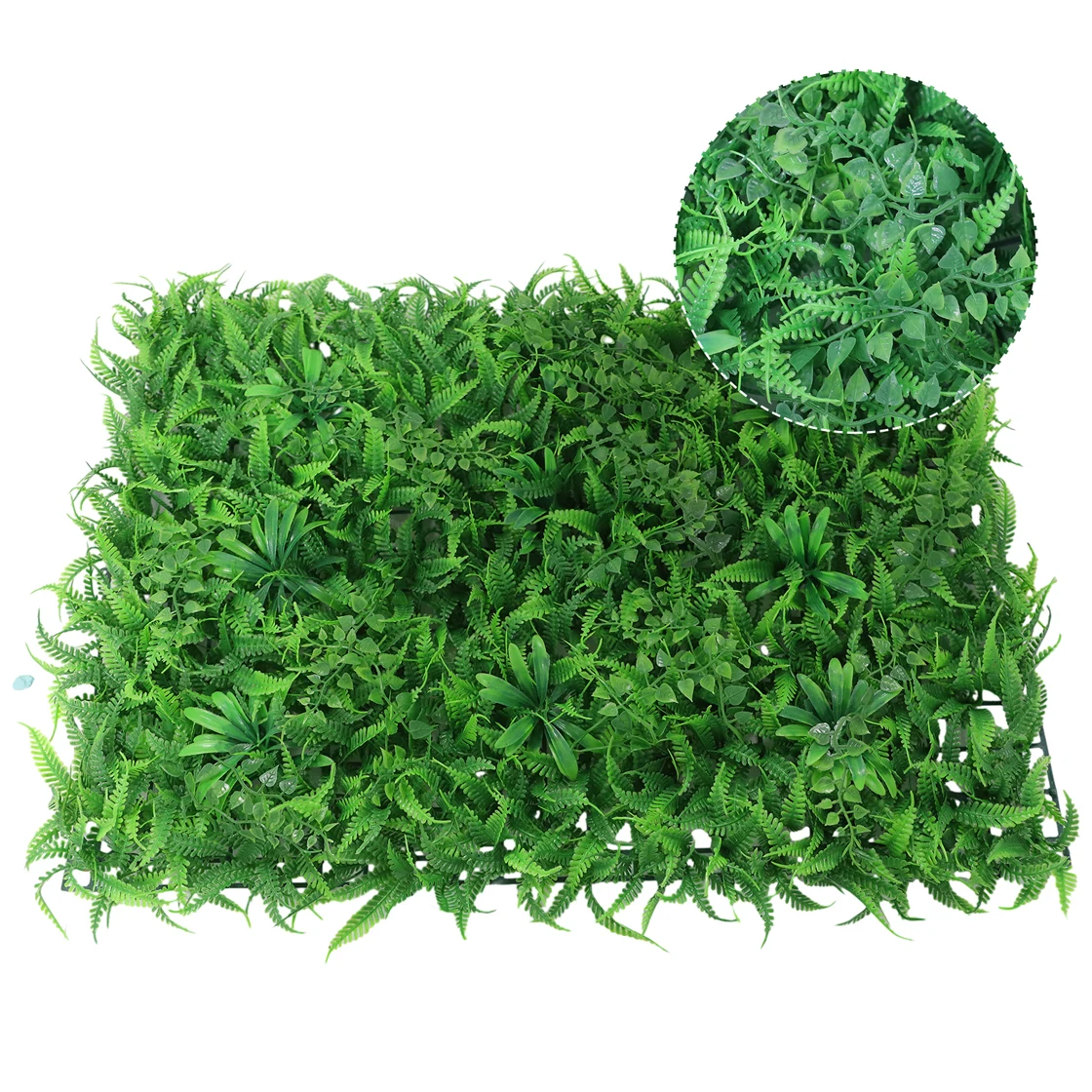 40x60cm Artificial Plant Mat Greenery Wall-Hedge Grass Fence Foliage Panel Garden Decor Plastic Lawn Plant Home Wall Decor