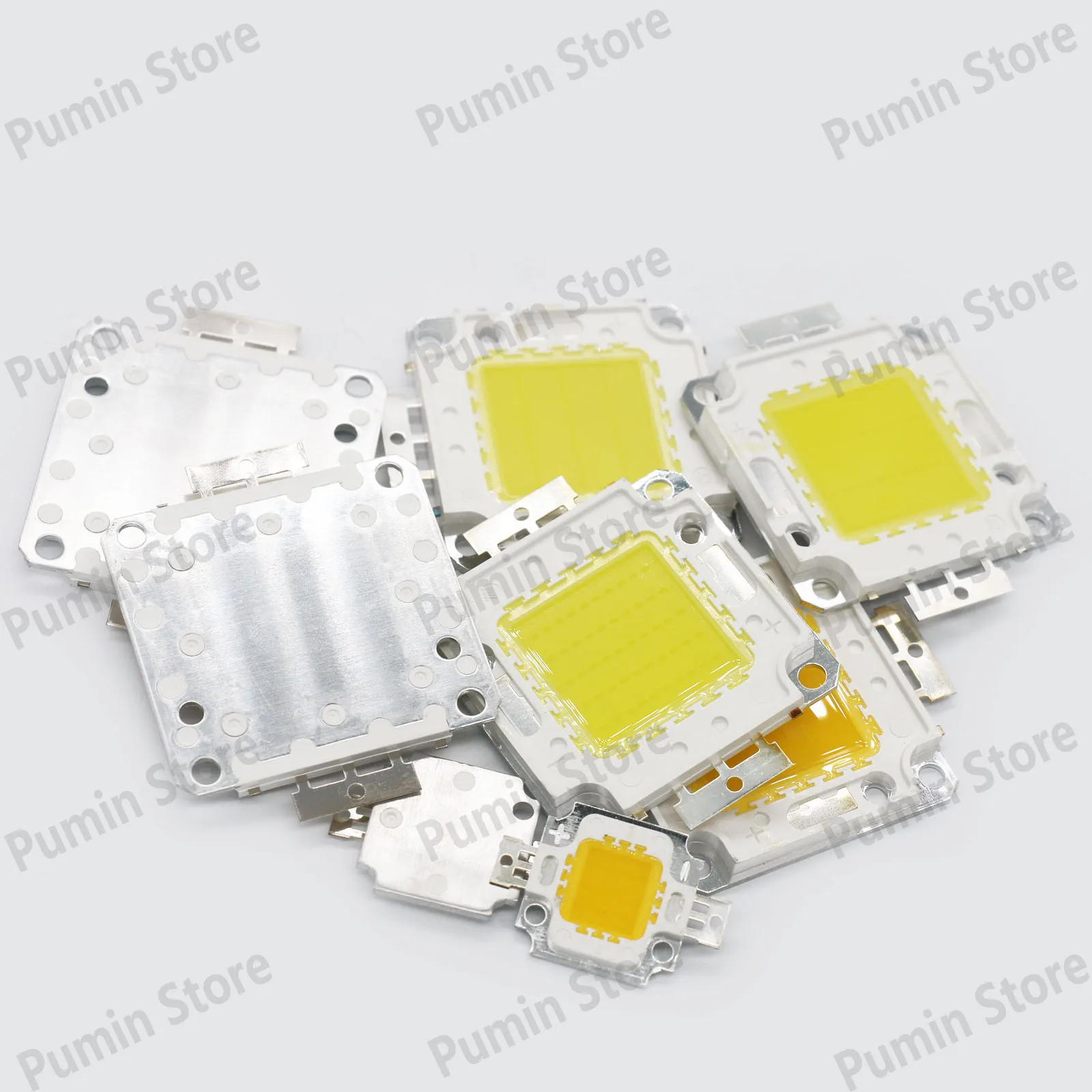 LED COB Chip DC30-36V 50W 30W 20W 10W DC9-11V Integrato Ad Alta Potenza 4525mm Per Proiettori Lampioni Sorgente Luminosa Da Giardino FAI DA TE