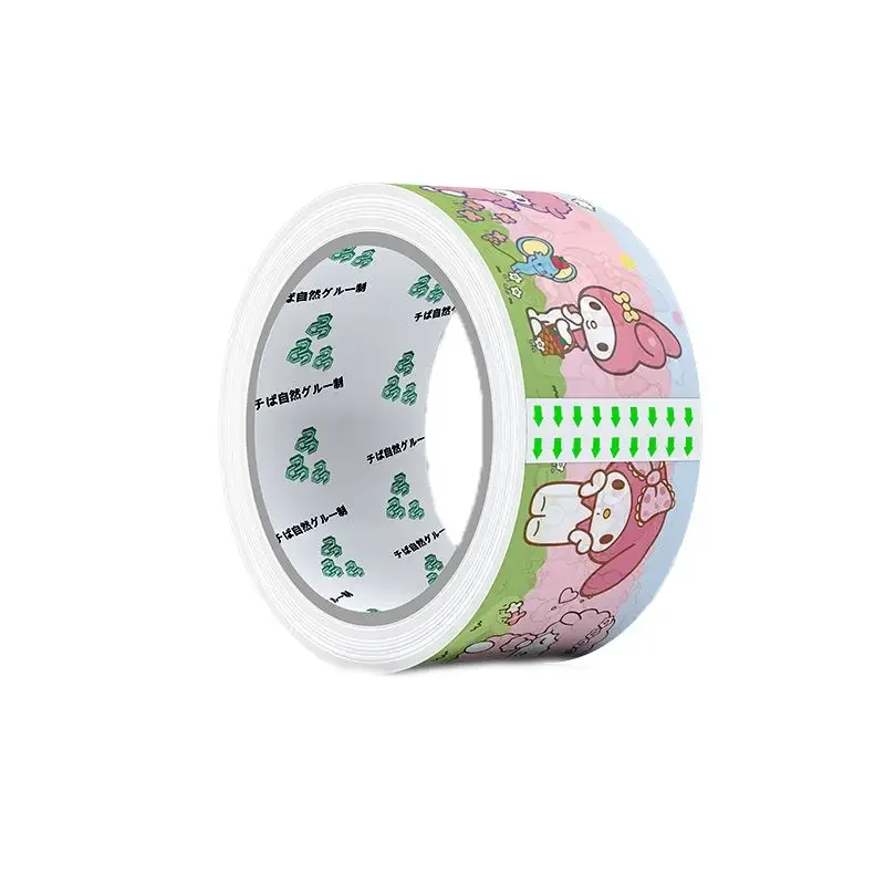 Kawaii Sanrio hello kitty adhesive tape Label Stickers Cartoon My Melody  Masking Washi Tape DIY Decorative Toys Christmas Gifts