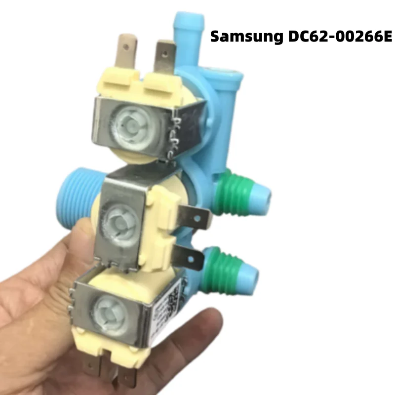 Válvula solenoide elétrica de entrada de água para máquina de lavar roupa DC62-00266E para Samsung XQB160-D99I/SC Wa16a6374bw (substituição)