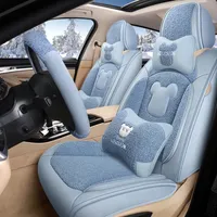 5 seats car  cover universal luxury girl women style  accessories interior decorative   covers
