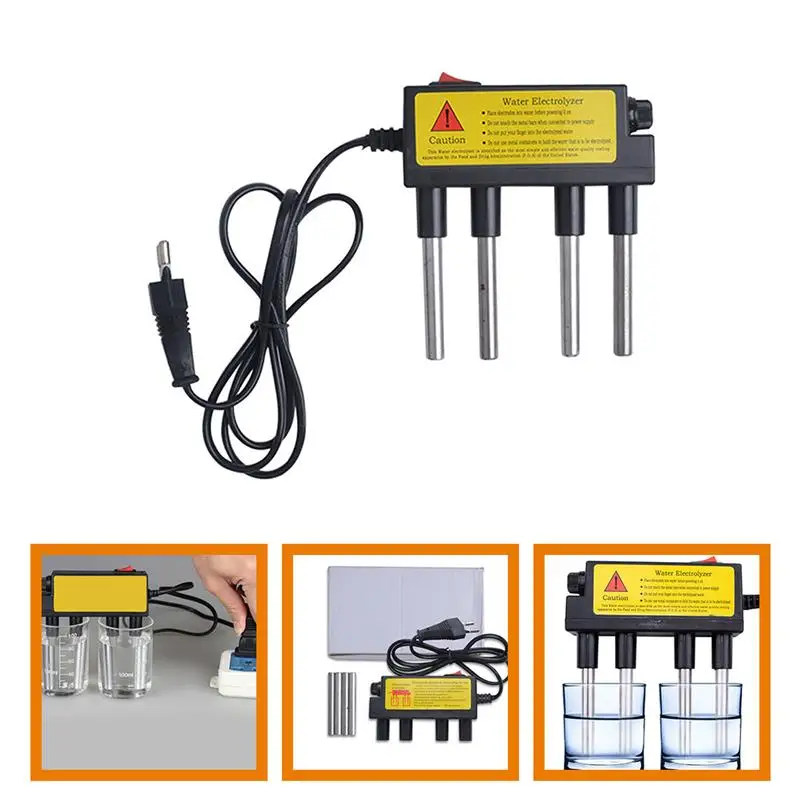 Water Electrolyzer Tester Quick Device for Drinking Original Meter Quality Metal Abs Kit Electrolysis