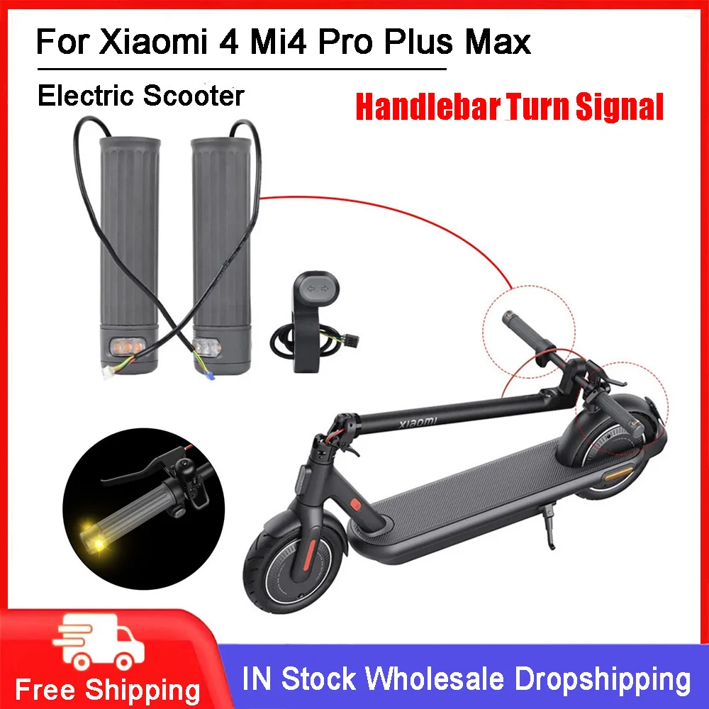 

Electric Scooter Handle Grip Turn Signal Accessories for Xiaomi 4 Mi4 Pro Plus Max Electric Scooter Accessories
