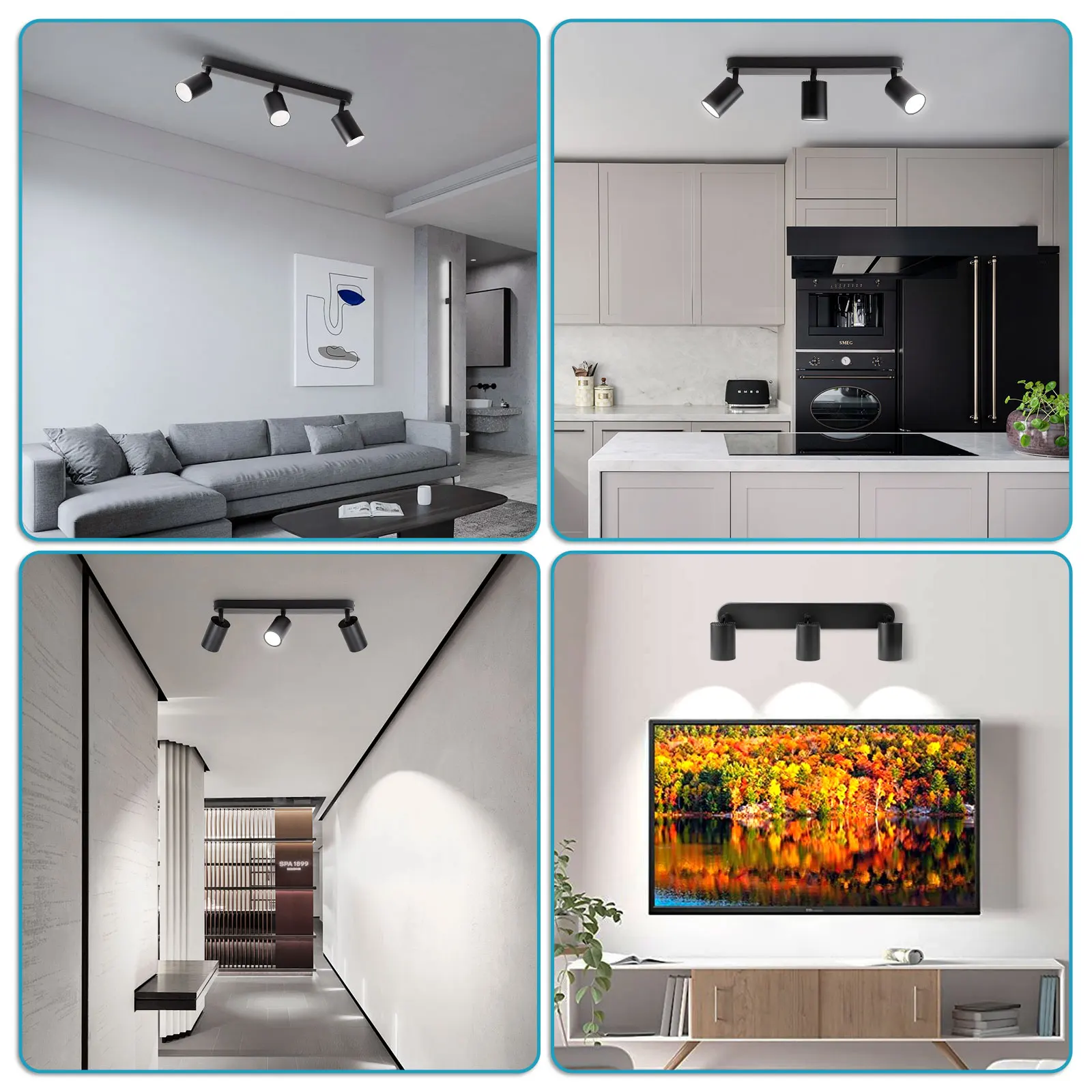 LED Spot Light GU10 110v 220v Ceiling Spotlight Replacement Bulb for Indoor Shop  Kitchen Living Room LED Decoration Lighting - view 6