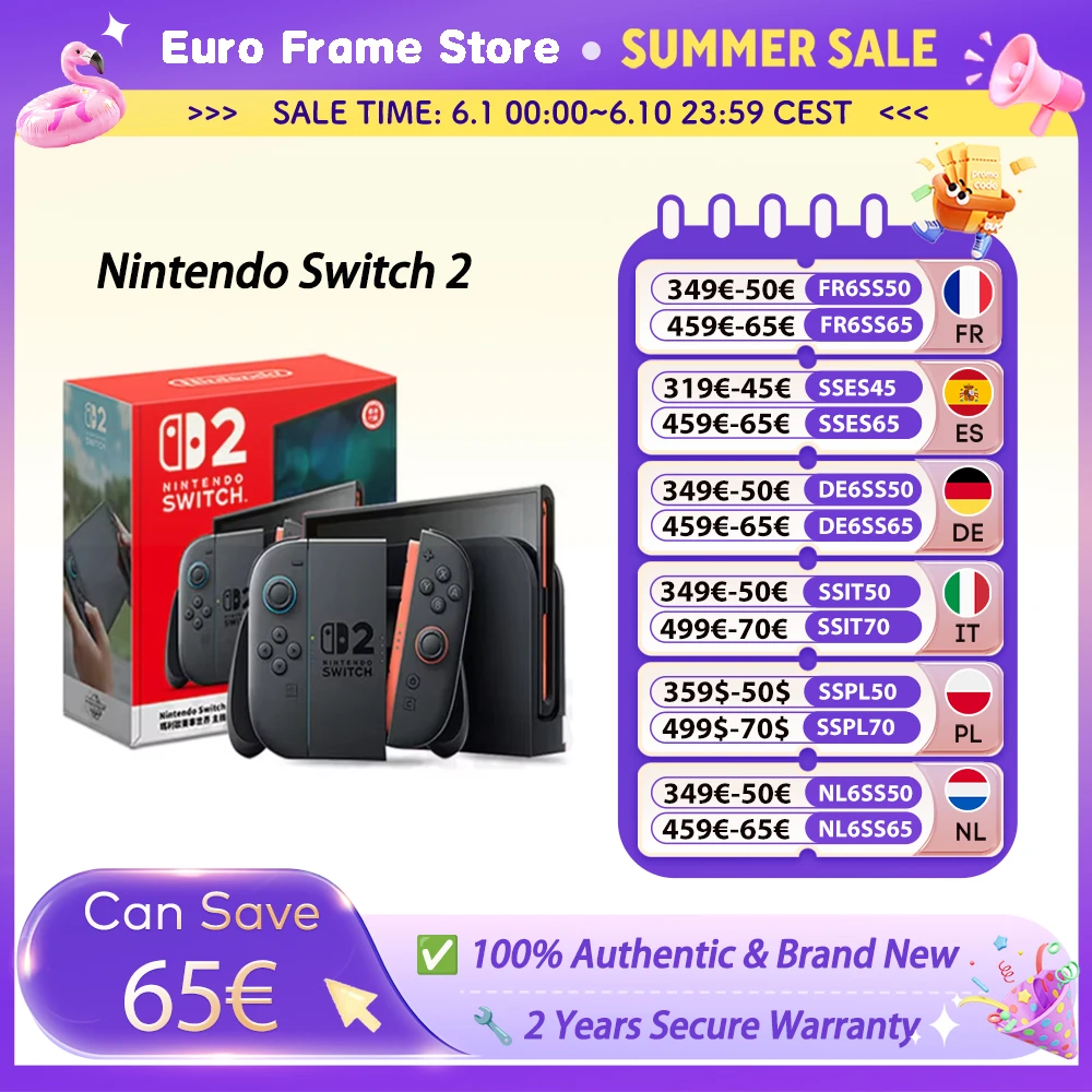 【Nave ue】 Nintendo Switch 2 avec Console de jeu portable Mario Kart World 7,9 pouces LCD 1080P conception magnétique NS2 Nintendo Switch
