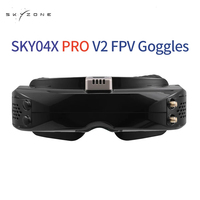 SKYZONE SKY04X PRO OLED 5.8G 48CH Steadyview Receiver 1920X1080 DVR FPV Goggles Head Tracker Fan for RC Airplane Racing Drone