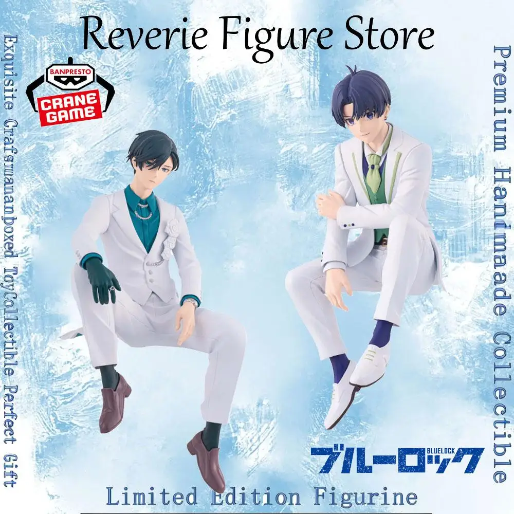 Genuine Banpresto Blue Lock Isagi Yoichi Itoshi Rin Anime Figure