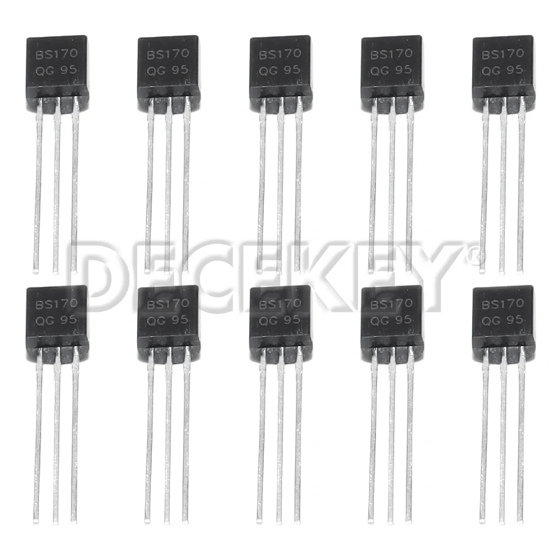 10 Stück/Los BS170 TO-92 TO92 Neuer Triodentransistor auf Lager