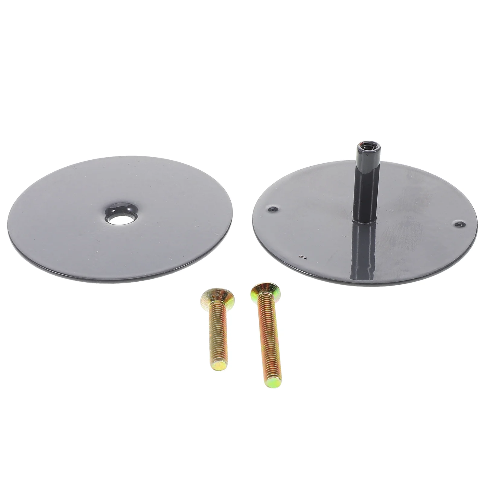 

Door Hole Covering Plate Handles Plates for Knobs Metal Filler Covers Round Exterior