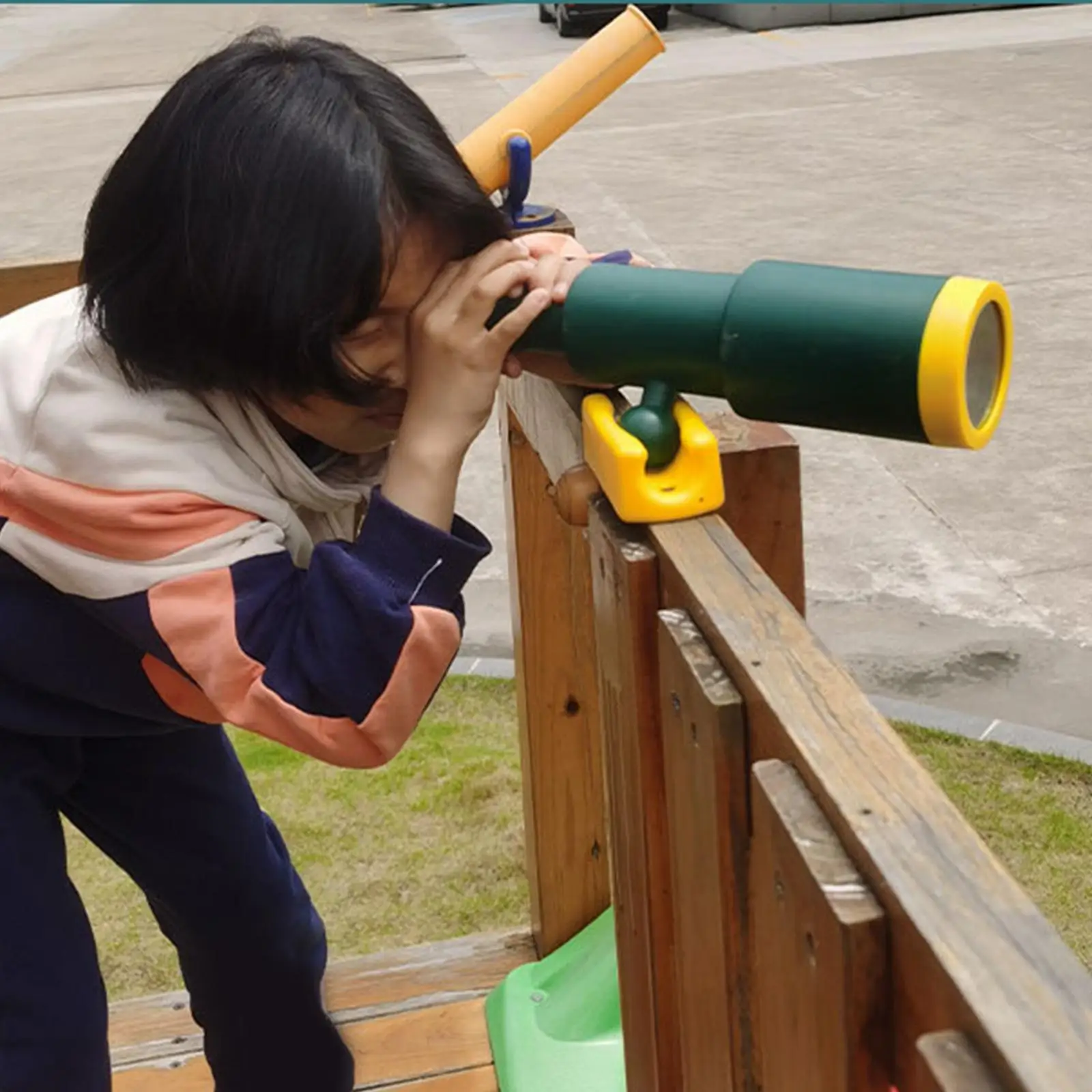 

Набор из 4 предметов: детские пиратские телескопы-рули для игровых комплексов, для лесных зон, скалодромов и игровых домиков