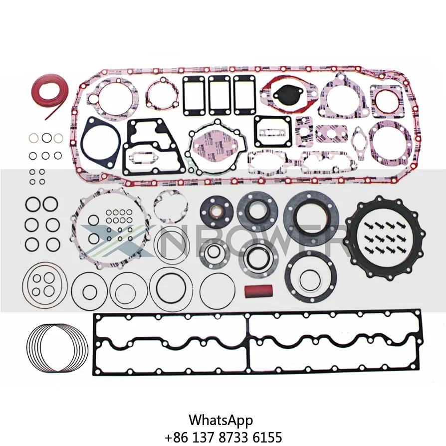 Excavator Spare Parts 4089998 4089479 Machinery Engine M11 Lower Gasket Set Engine