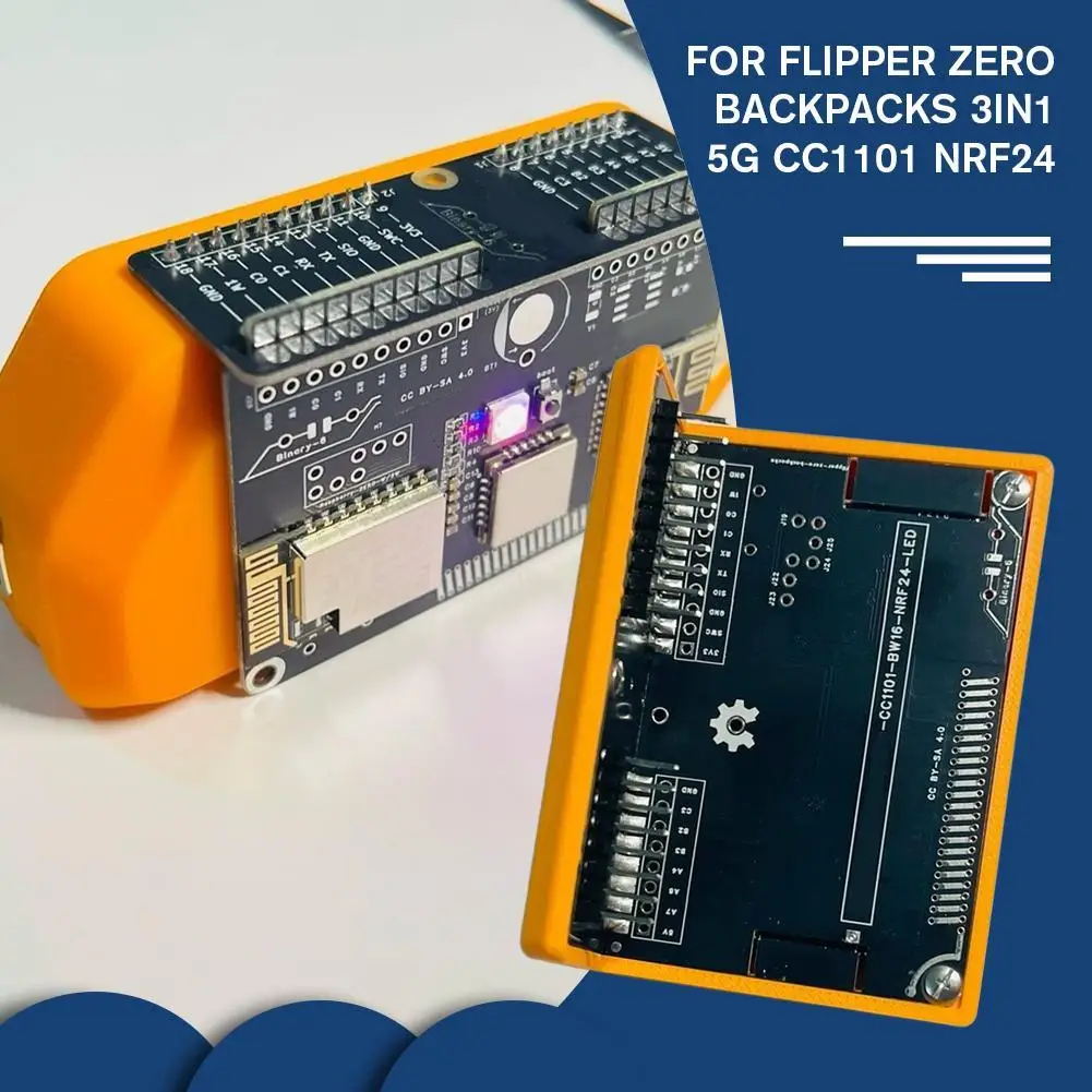 

Модуль для рюкзаков Flipper Zero 3-в1 5G CC1101 NRF24, совместимый с модулем рюкзака 3-в-1 Flipper Zero