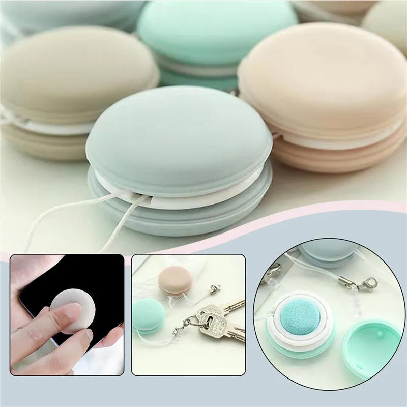 BalleenShiny Cute Phone Screen Wipe Macaron Phone Screen Glass Cleaner Reusable Phone Screen Glass Cleaner Phone Cleaning Tool