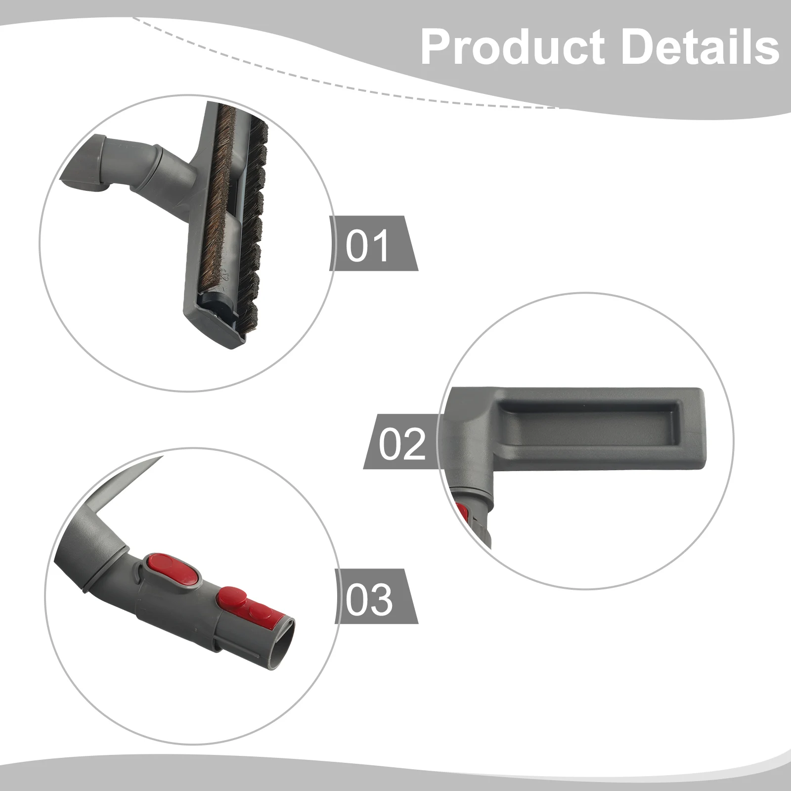 1pc bocal de piso duro para dyson v7 v8 v10 v11 sv10 e sv11 aspiradores peças reposição acessórios