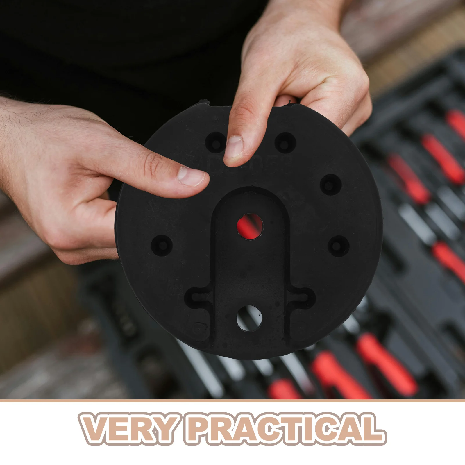 4 قطع من وزن قاعدة الأرضية: قاعدة مرجحة لمصباح القطب، مصباح بلاستيكي مقاوم للصدأ، كتلة موازنة لديكور غرفة النوم والمكتب المنزلي