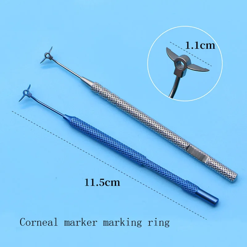 Microscopische Oogheelkundige Instrumenten-Oogfixatoren-Oogfixatoren-Hoornvliestransplantatieinstrumenten-Hoornvliesmarkers-Markering Ri