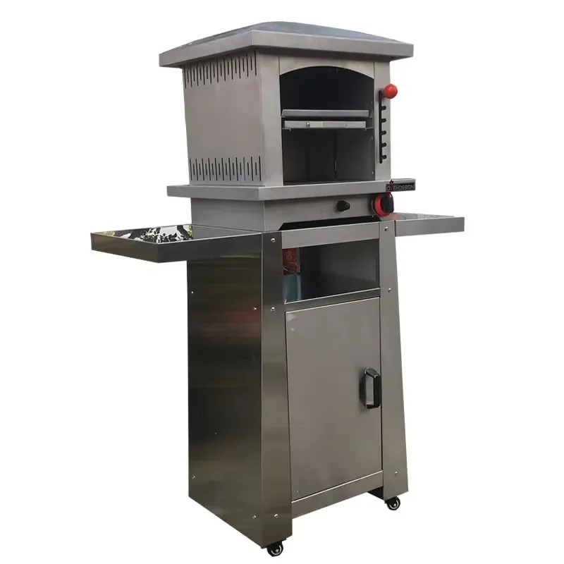 Portable Gas Beef Grill Powerful Infrared Burner Pizza Oven Natural Gas