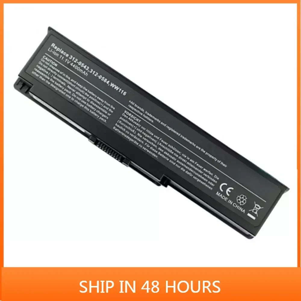 For  Inspiron 1420 Vostro 1400 WW118 312-0584 FT092 0WW116 MN151 PP26L   computer  Laptop battery