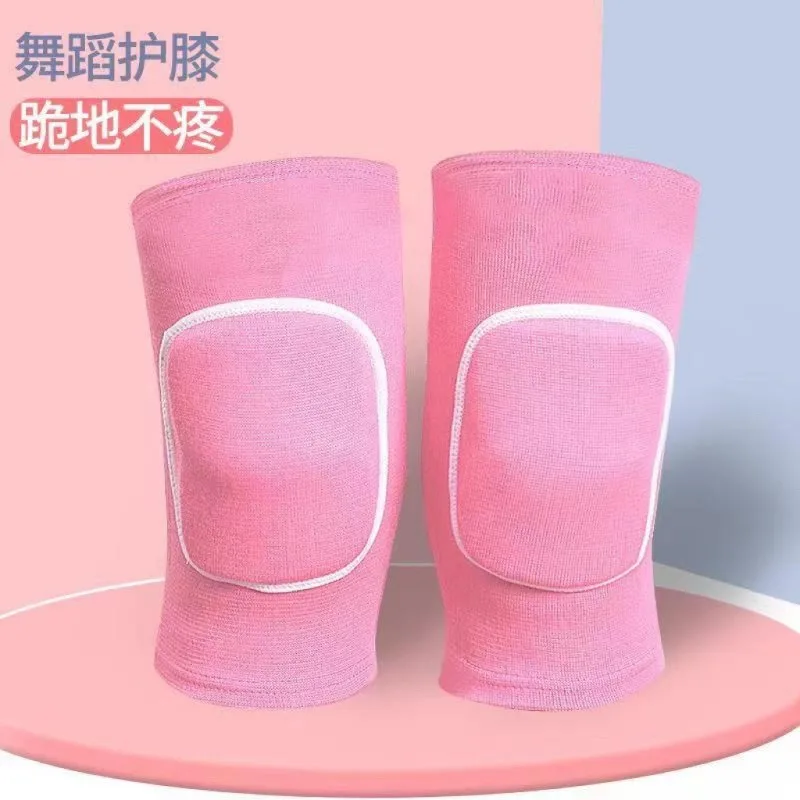 Sports Compression Knee Pads Elastic Knee Protector Thickened Sponge Support for Dancing roller volleyball Training Knees Brace