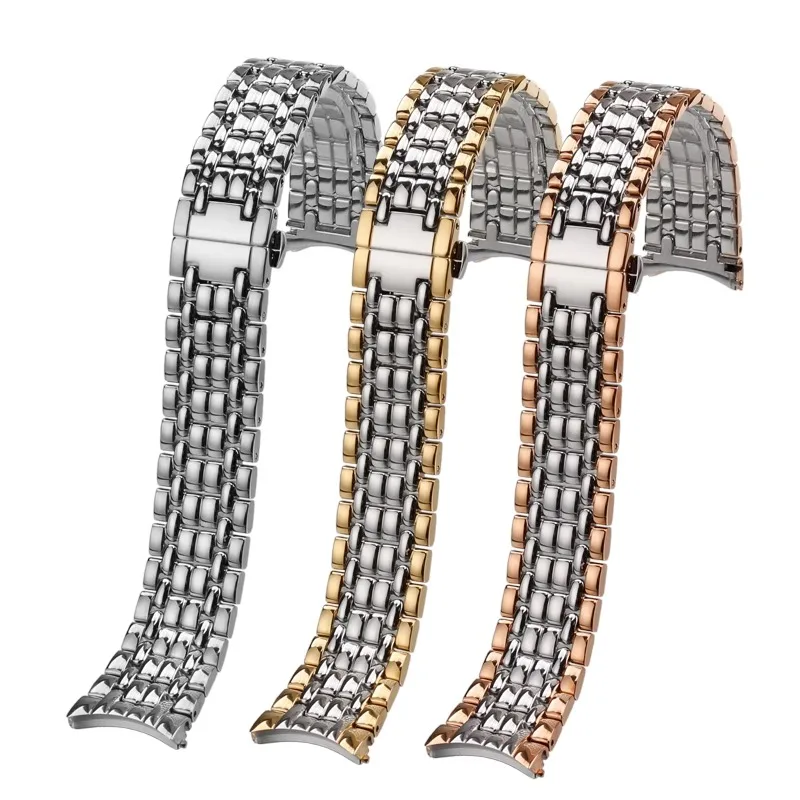 For Longines Presence L4.921.4 L4.805.4 922 905 Series Solid Stainless Steel Watchband 18mm 20mm Women Watch Strap Bracelet