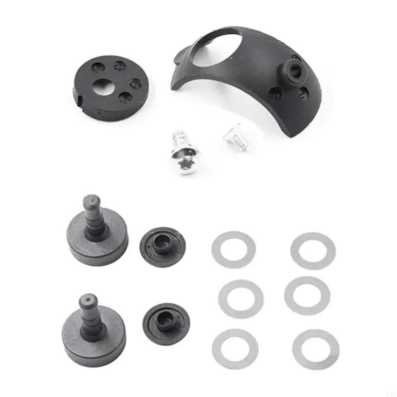 Trailer Coupling Stabilizer Friction Pad Replacement Part 1220755 with Metal and Plastic Components, Rings, and X37F