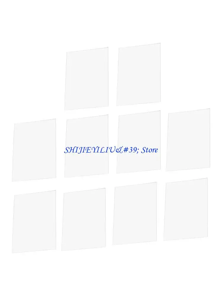 

E21F 5/10Pcs Seal Films Sheets for Shaker Molds Plastic Sealing Protective Films Sheets for Pendant Craft Making DIY Tool