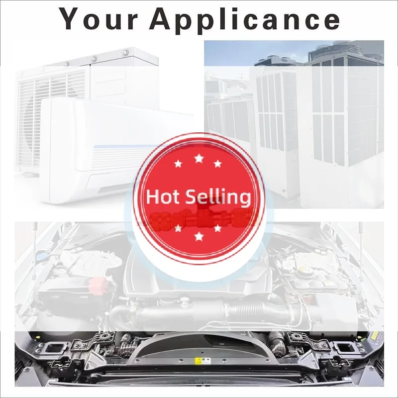 1 Set Untuk Alat Pembuka/Pemasang Inti Katup Refrigeran R22 R410a R134A R12 R32 Dengan Port 1/4 & 5/16 Inch, Alat Katup Schrader