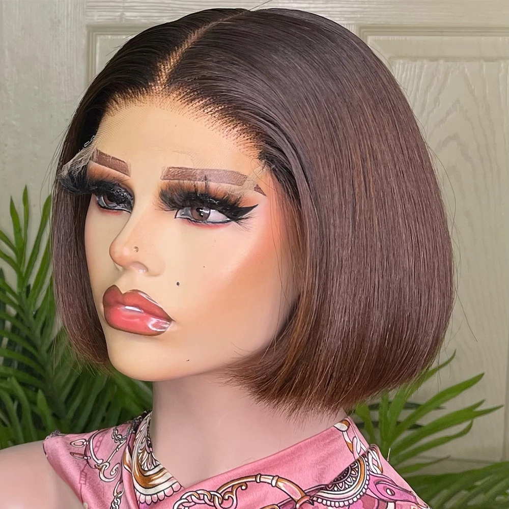 brown-color-short-bob-bone-straight-wig-350-density-brazilian-human-hair-13x4-hd-transparent-lace-front-human-hair-wig-for-women