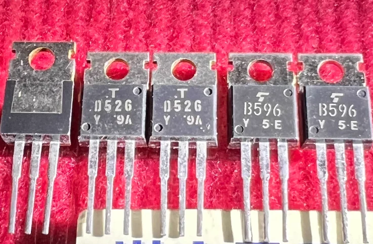 10pair/lot Japanese original B596/D526 2SB596 2SD526 audio transistor free shipp