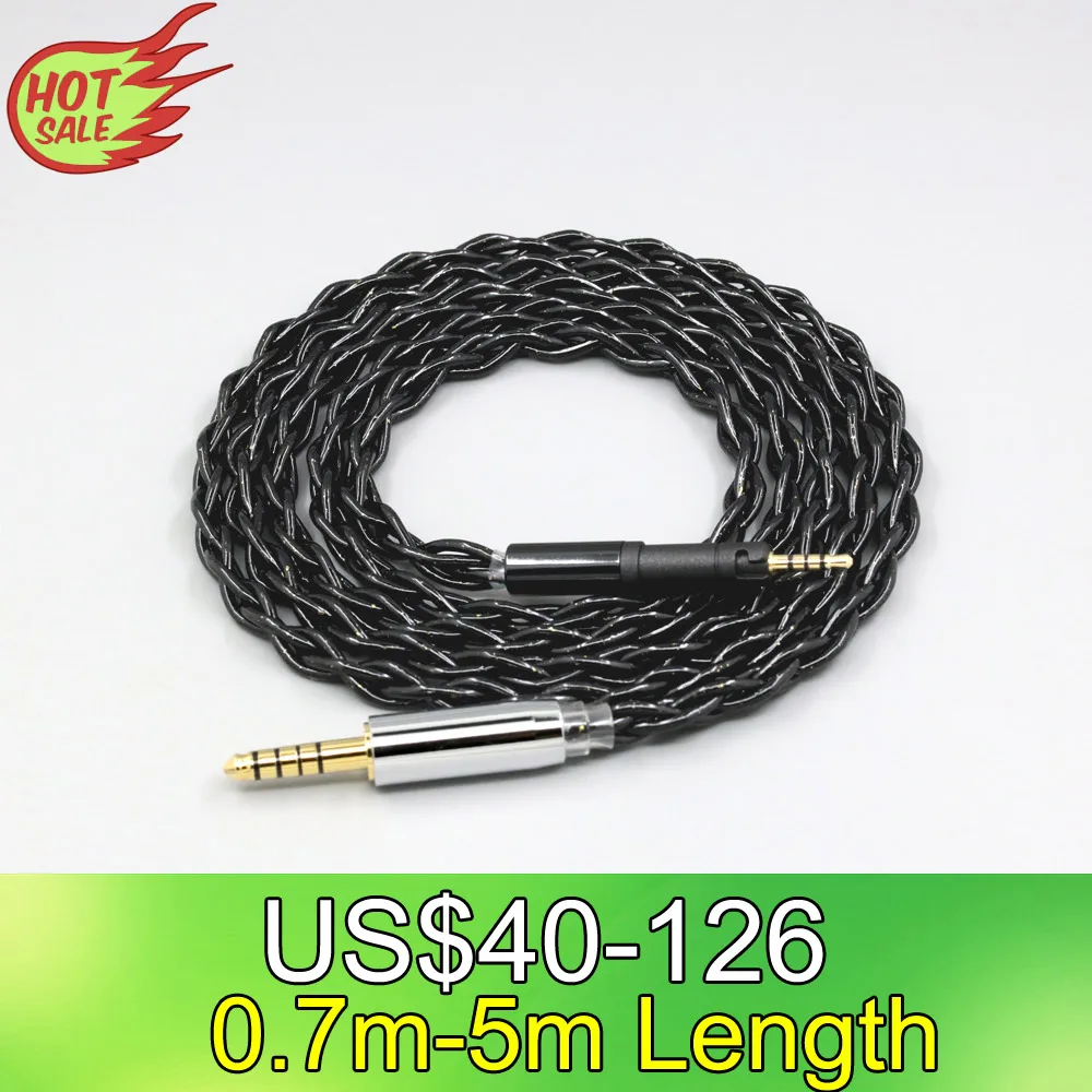 

99% Pure Silver Palladium Graphene Floating Gold Cable For Sennheiser HD599 HD569 HD 560S HD559 hd560s LN008344