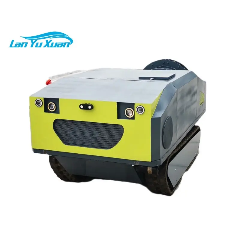 AGRICULTURAL USE CRAWLER WALKING PESTICIDE FERTILIZER REMOTE ROBOT SPRAY VEHICLE