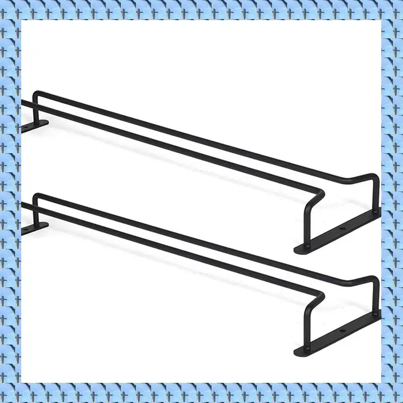 

NOCM большая вешалка для бокалов для бокалов под шкафом, кухонный бар, черный утюг, 17 дюймов, набор из 10 шт.