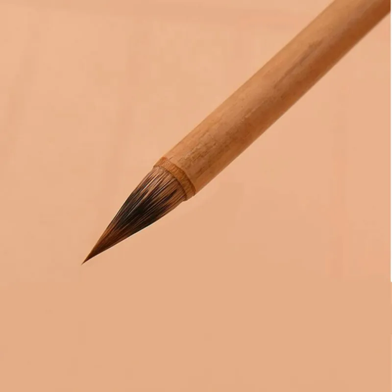 

Wolf Hair Chinese Calligraphy Brush Pen Purple Rabbit Weasel Hair Writing Brush Hook Line Watercolor Meticulous Painting Brushes