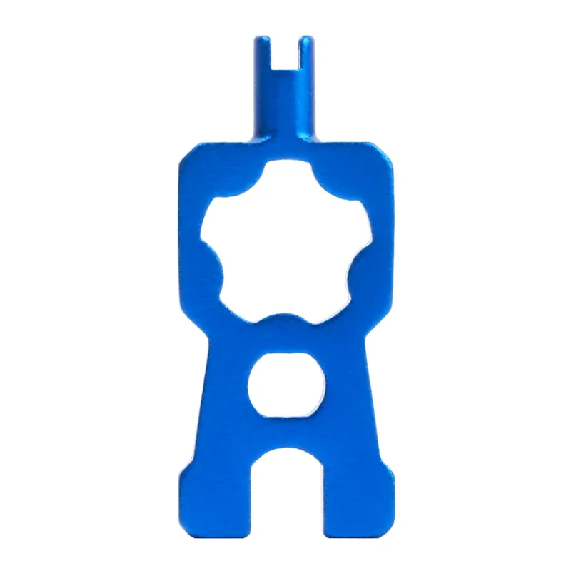 Risk Multifunctional Bicycle Presta Schrader Valve Disassembly Tools Alloy MTB Road Bike Tire Valve Extension Rod Repair Tool