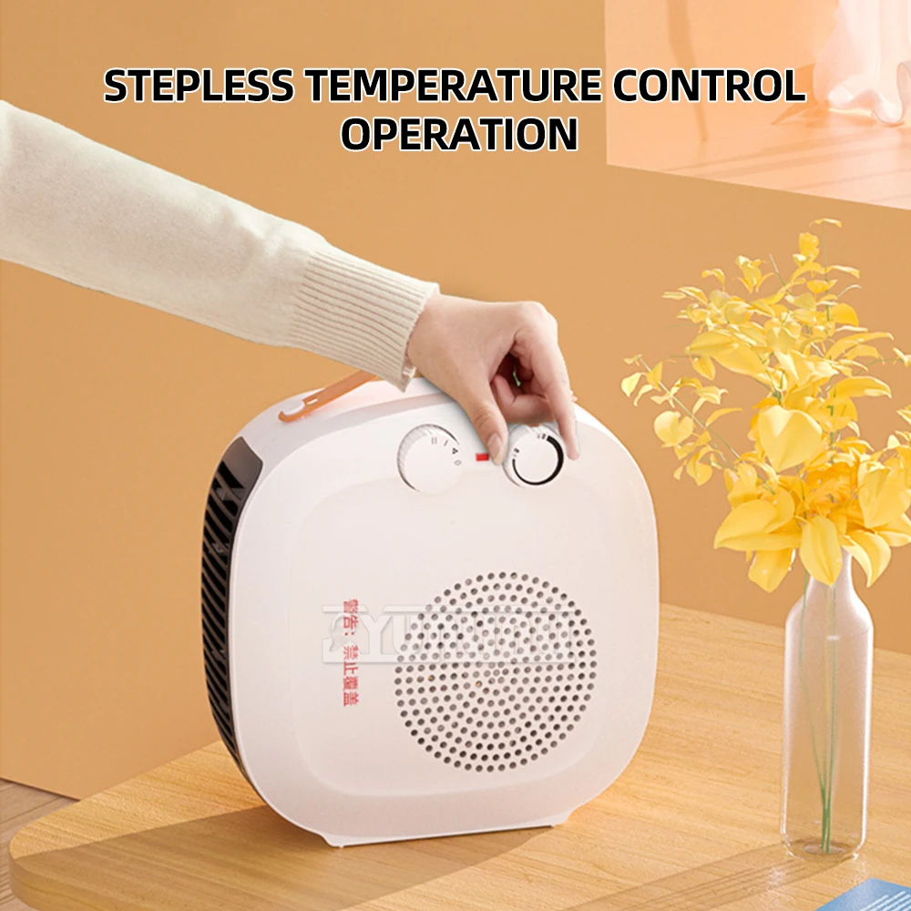 Electric Heating Stove Household Portable Electric Heater Space Heater 2000W Energy-saving Small