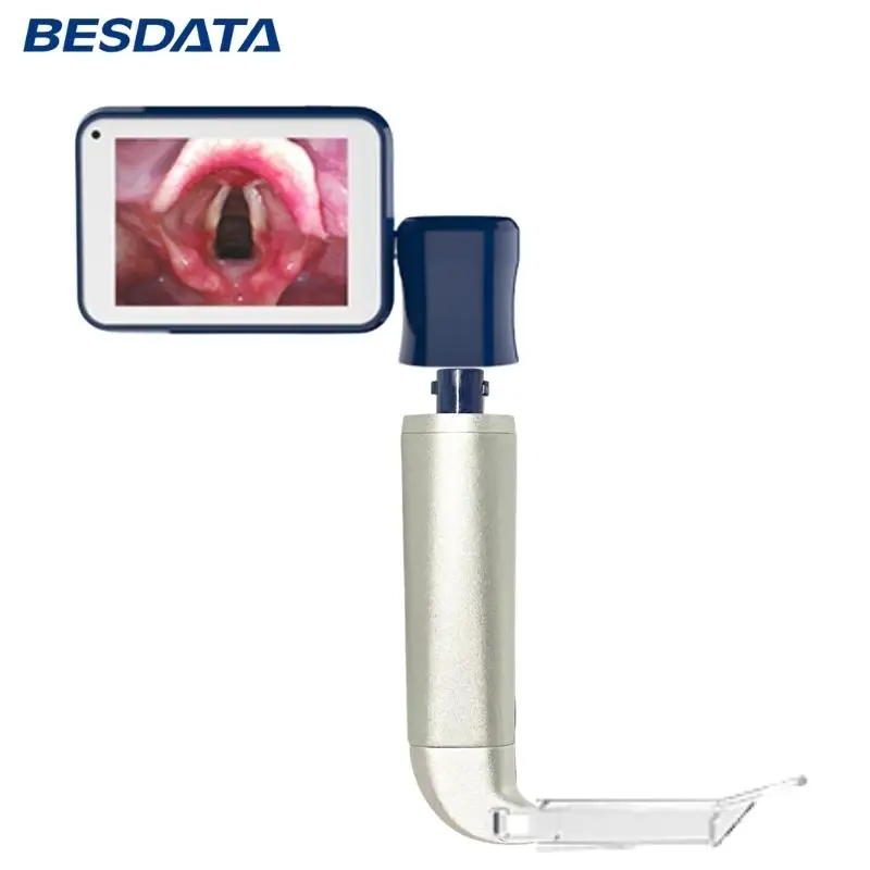 BESDATA Hot Sale Economical Flexible Fiber Optic Laryngoscope Videolaringoscop vid laryngoscop