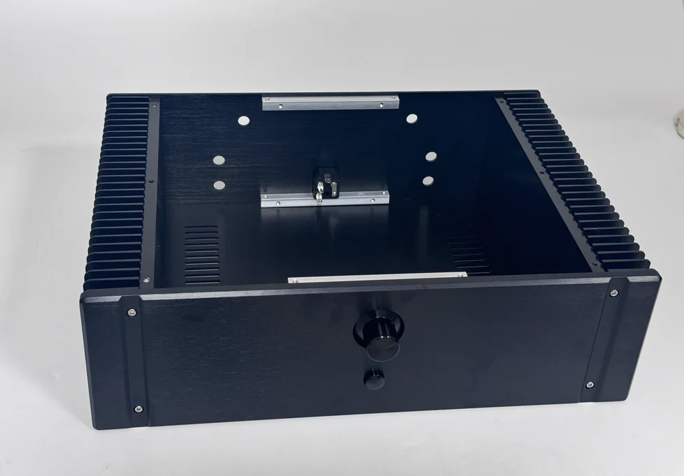 4313 Vollaluminium Leistungsverstärker DIY-Gehäuse Klasse A HIFI-Verstärkerbox Netzteilgehäuse