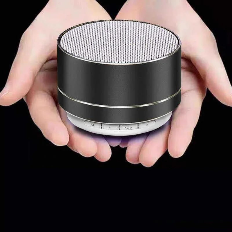 

Wireless Bluetooth Speaker Mini Portable Subwoof Soundwith Mic/TF Card for IPhone IPad PC Smartphone MP3 Computer