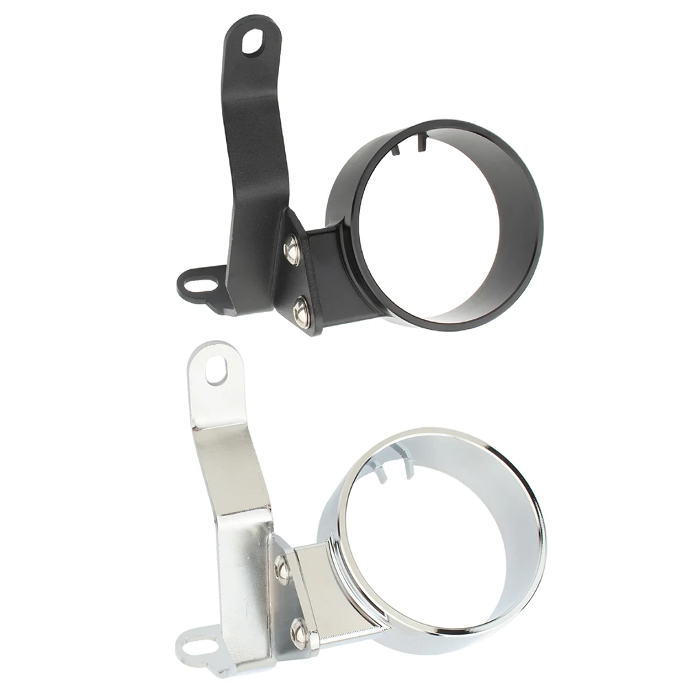 

Хромированный кронштейн для спидометра мотоцикла, алюминиевый, черный, подходит для Harley Sportster 883 2004-2020