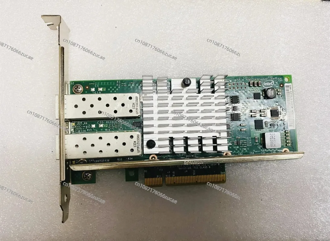 Original 10GB 2 Dual Port X520-DA2 XYT17 942V6 for 10G SFP+ PCI Express X8 82599ES Intel Chip Ethernet Network Card