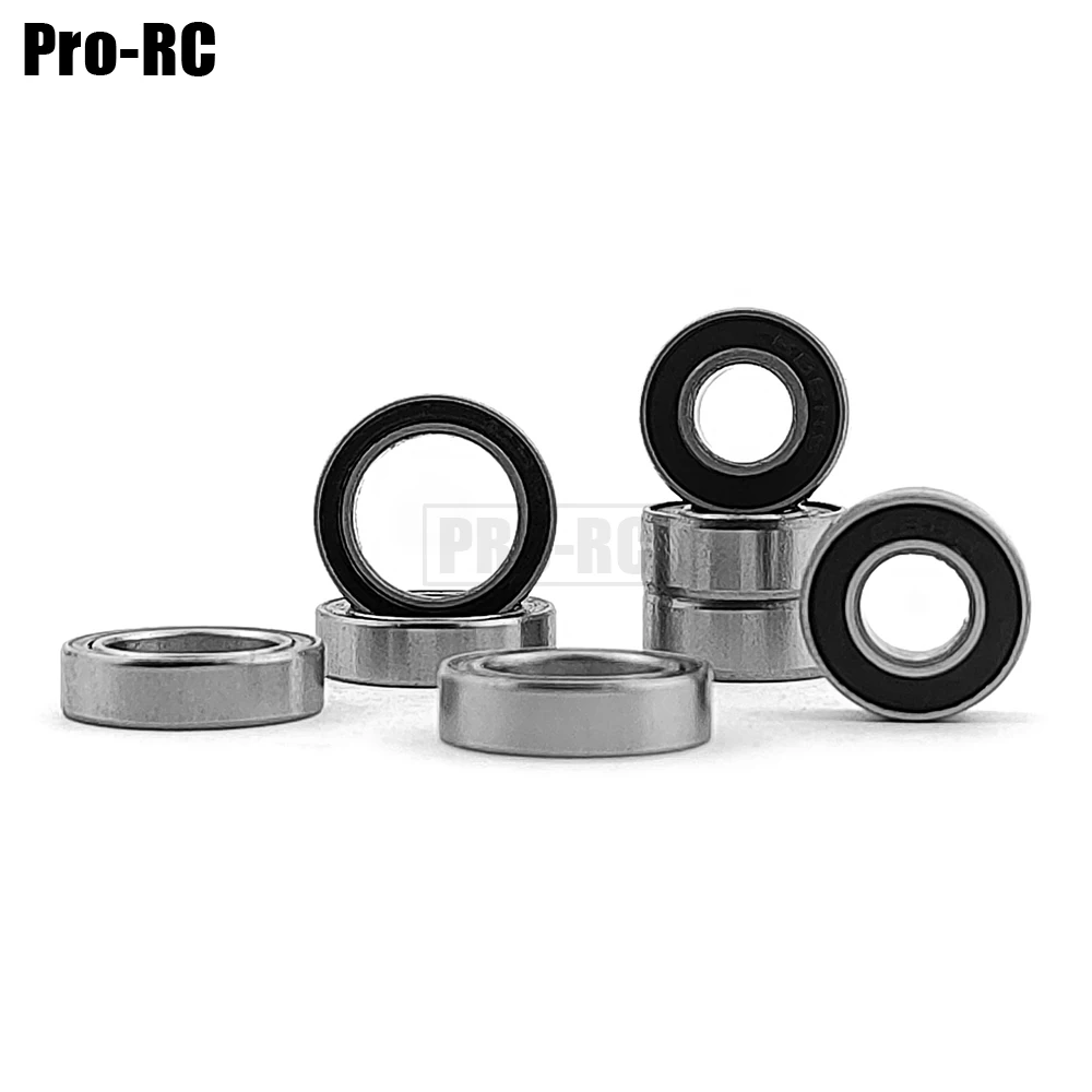 Selado Kit de rolamento para RC Car, Cubo de roda do caminhão, Uprade Parts, SCT410.3, 1, 10th, 4WD, Competição, Curto Curso, Caminhão, TKR5507, 8pcs