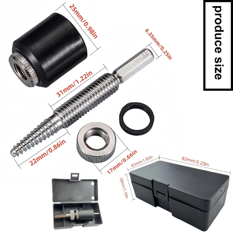 Screw Extractor Small Stripped Screws Removers Easy Outs Broken Extractor