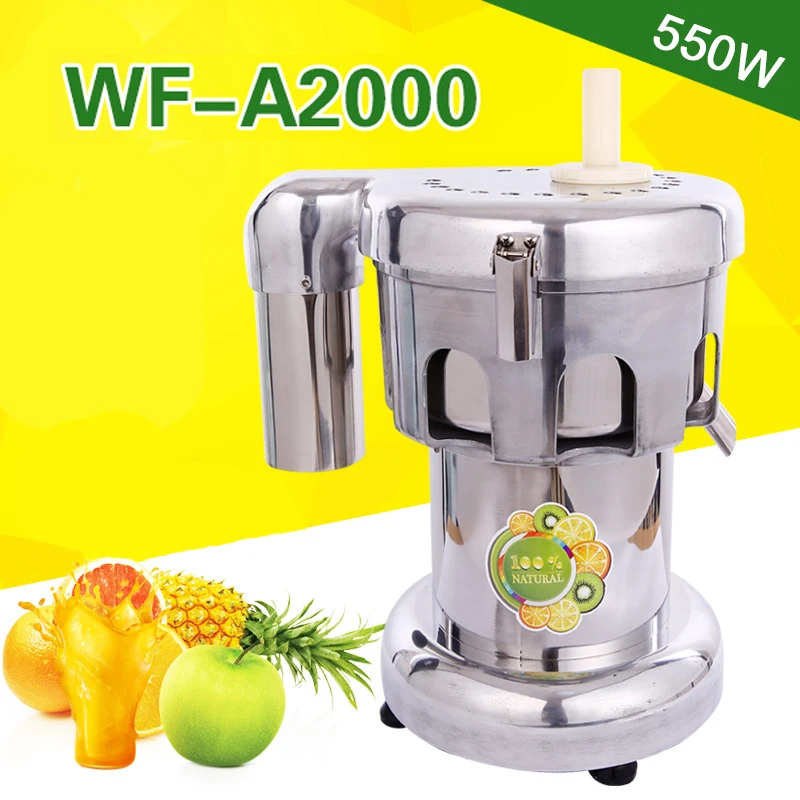 Commercial Juice Extractors Machine Orange Juicer Electric Fruit Juicer Machine Stainless Steel Fruit Press Juice Squeezer A2000